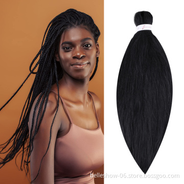 Hot sell Pre Stretched Japanese Fiber Jumbo Yaki ez braiding hair pre stretch